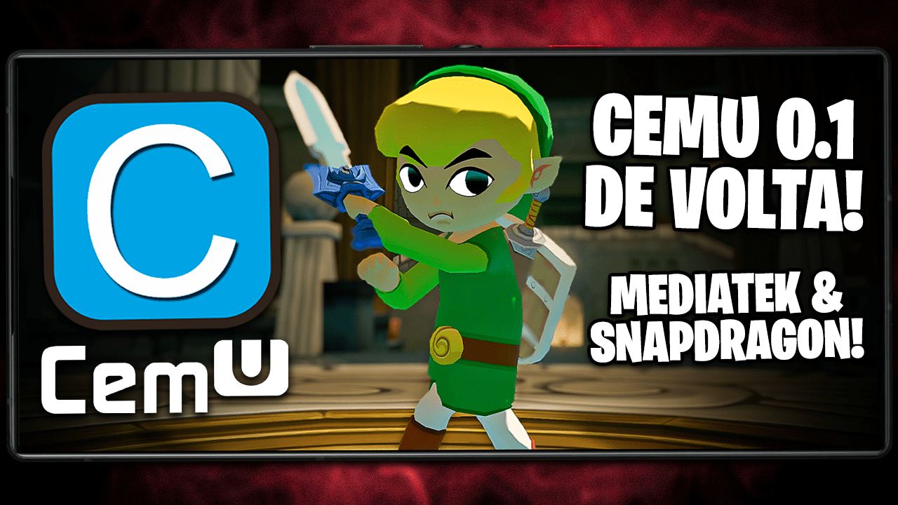 CEMU PARA ANDROID ESTÁ DE VOLTA COM SUPORTE INCRÍVEL A MEDIATEK E SNAPDRAGON! | Cemu Wii U emulator