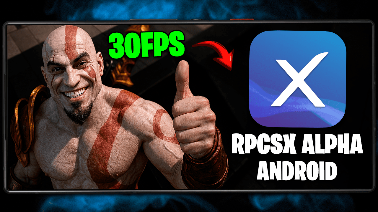 A MAIOR ATUALIZAÇÃO DO EMULADOR DE PS3 PARA ANDROID! | GOD OF WAR 3 JOGÁVEL E MAIS! | RPCSX ANDROID