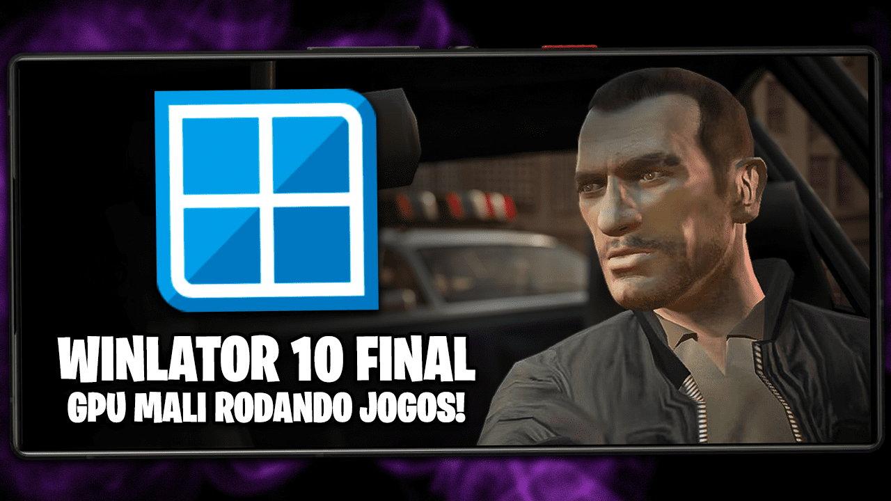 WINLATOR v10 FINAL RODANDO JOGOS NA GPU MALI! | FINALMENTE MEDIATEK E EXYNOS RODANDO JOGOS!