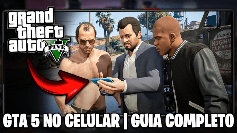 Como Jogar GTA 5 no CELULAR | GUIA COMPLETO | GTA 5 Winlator & GTA 5 GameHub