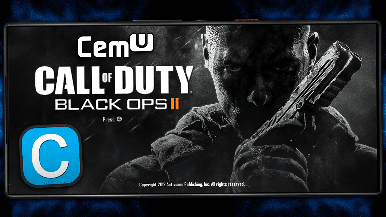 CEMU 0.2 PARA ANDROID CHEGOU COM CALL OF DUTY BLACK OPS 2 FINALMENTE ABRINDO! | Cemu Wii U Emulator
