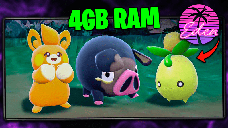 EDEN EMULATOR MELHOROU MUITO! MELHOR USO DE RAM EM CELULARES FRACOS! | Eden Emulator Switch