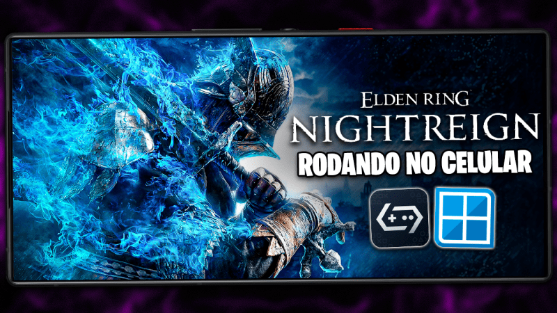 ELDEN RING NIGHTREIGN JÁ TÁ RODANDO NO CELULAR! | Winlator & Gamehub Gamefusion