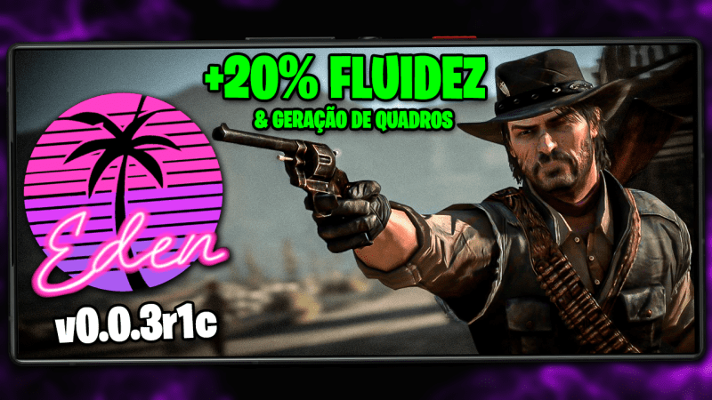 EDEN EMULATOR ATUALIZOU COM GERAÇÃO DE QUADROS & MELHORIA NAS SHADERS! | EDEN SWITCH EMULATOR v0.0.3