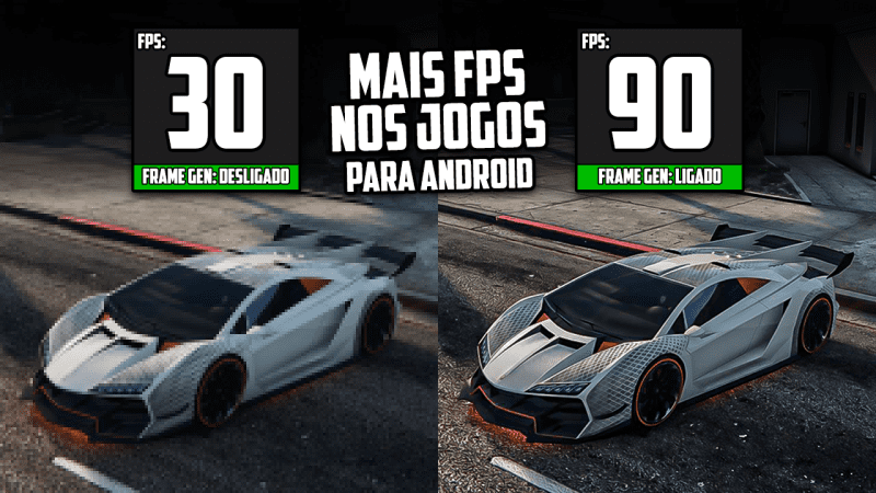GERAÇÃO DE QUADROS PARA QUALQUER JOGO NO CELULAR! | FRAME GENERATION CHEGOU COM MAIS FPS EM QUALQUER JOGO DO ANDROID!