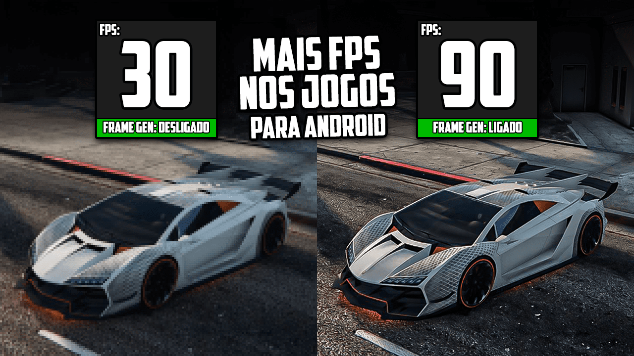 GERAÇÃO DE QUADROS PARA QUALQUER JOGO NO CELULAR! | FRAME GENERATION CHEGOU COM MAIS FPS EM QUALQUER JOGO DO ANDROID!