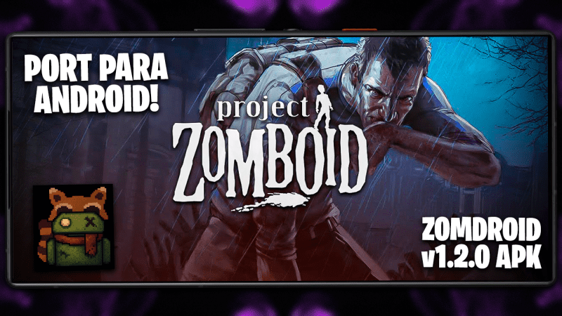 FINALMENTE! PROJECT ZOMBOID RODANDO LISO NO ANDROID! | PROJECT ZOMBOID MOBILE | ZOMDROID v1.2.0