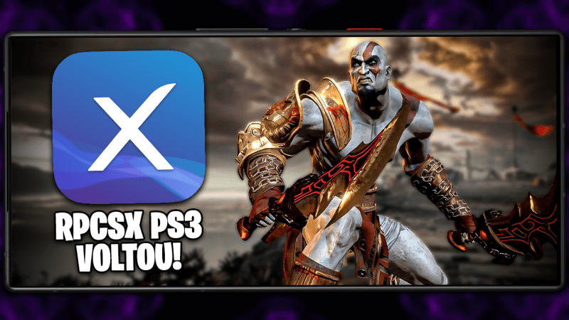 O RPCSX VOLTOU! | EMULADOR DE PS3 PARA ANDROID RODANDO GTA 5, GOD OF WAR 3, F1 2012 E MAIS!
