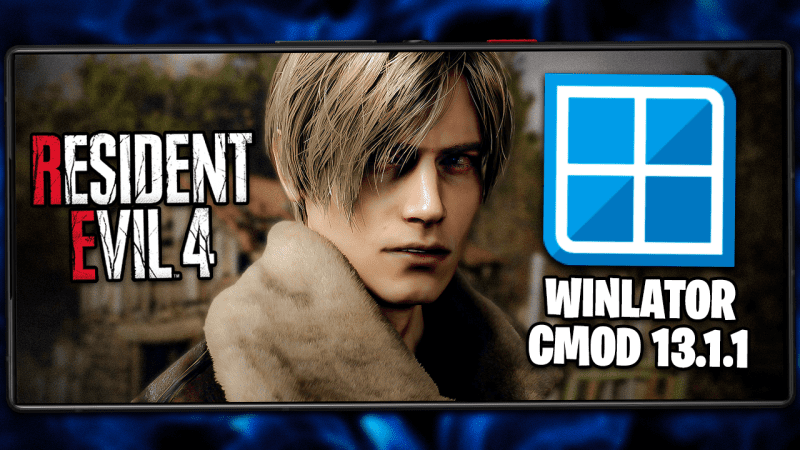 RESIDENT EVIL 4 REMAKE ABRINDO NOS CELULARES??? WINLATOR CMOD v13.1.1