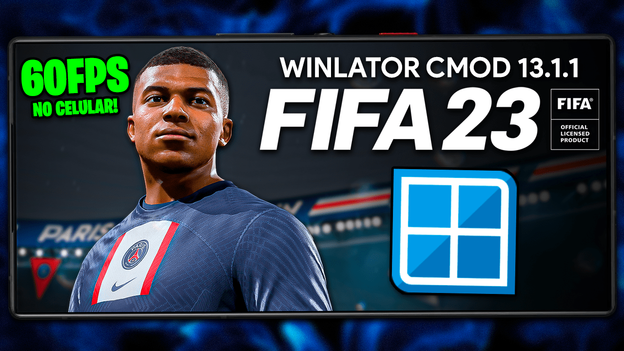FINALMENTE! FIFA 23 DE PC RODANDO NO CELULAR! | COMO JOGAR FIFA 23 NO CELULAR!