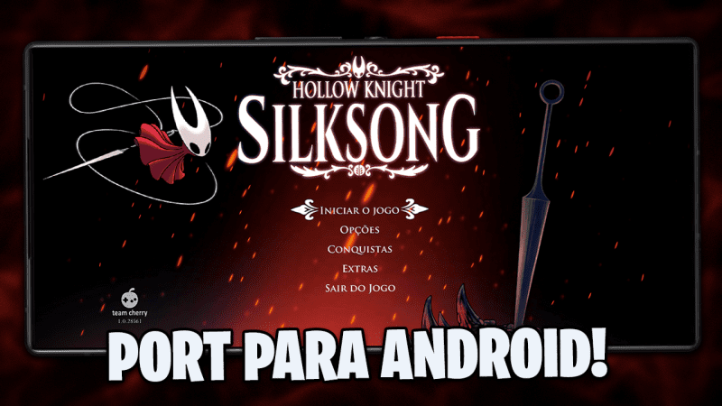 SAIU O PORT DO HOLLOW KNIGHT SILKSONG PARA ANDROID! VERSÃO BETA VAZADA!