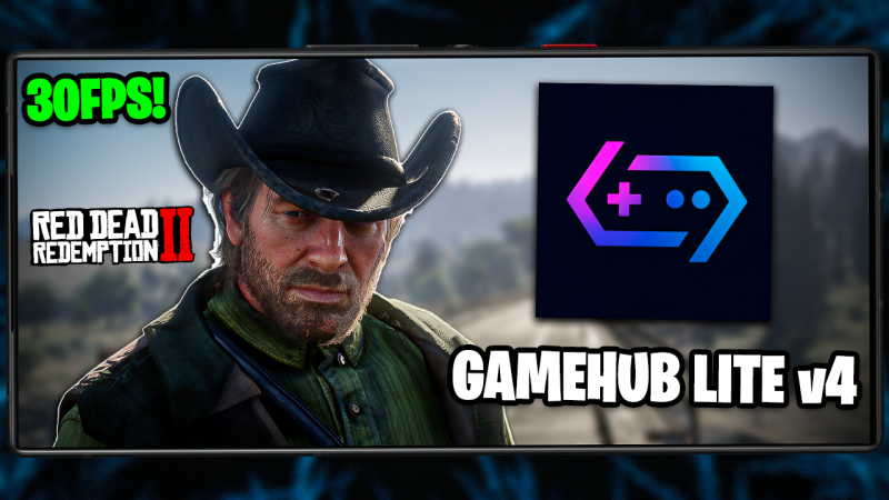 GAMEHUB LITE V4 CHEGOU! | RED DEAD REDEMPTION 2, GTA 5 EM GPU MALI, GOD OF WAR 2018 E MAIS!