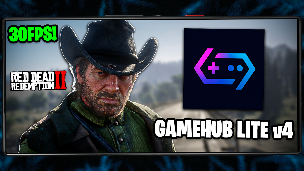 GAMEHUB LITE V4 CHEGOU! | RED DEAD REDEMPTION 2, GTA 5 EM GPU MALI, GOD OF WAR 2018 E MAIS!