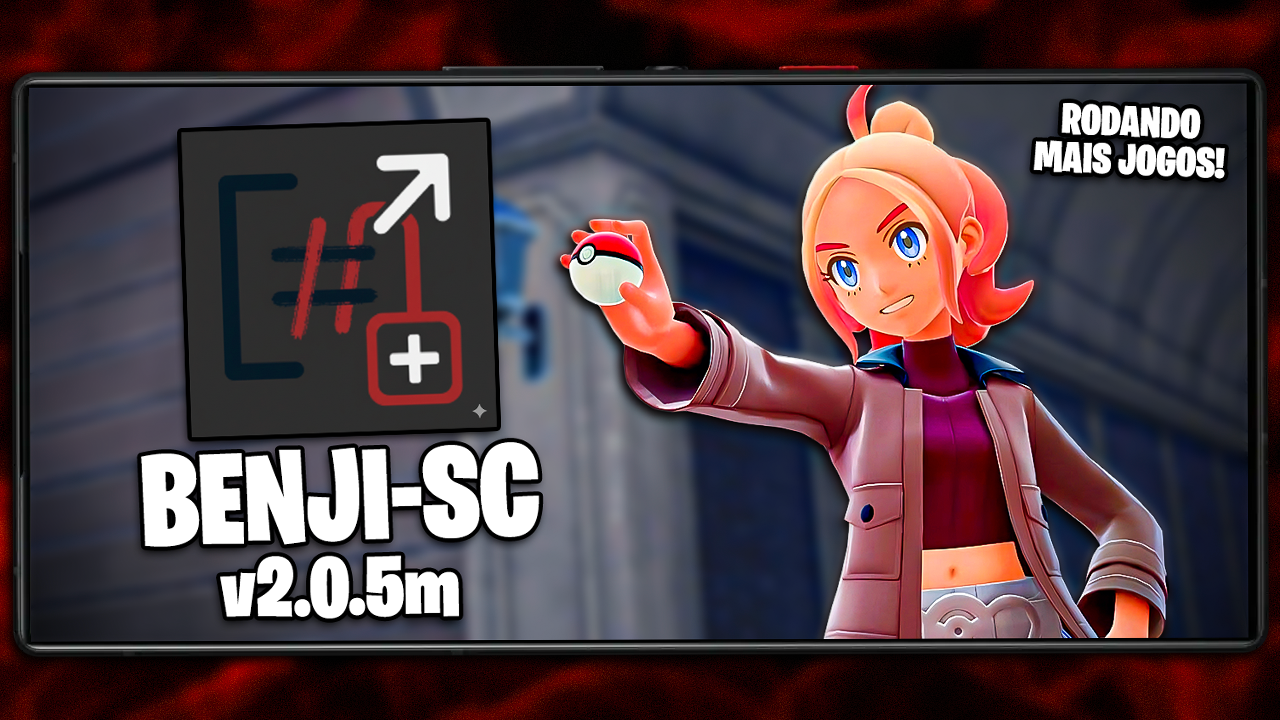 NOVO BENJI-SC v2.0.5m RODANDO JOGOS EM GPU MALI E SNAPDRAGON SEM DRIVERS! | Benji-SC Switch Emulator