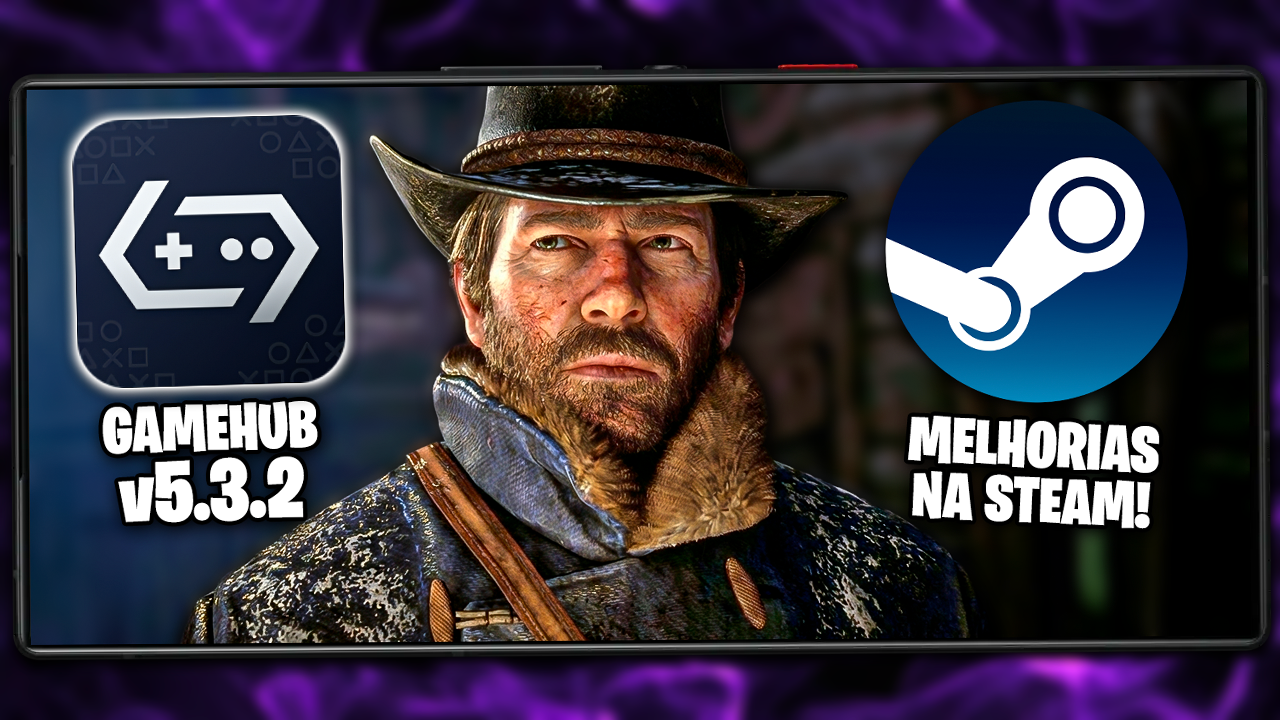 GAMEHUB v5.3.2 CHEGOU! | BIBLIOTECA FAMILA DA STEAM MELHORADA, GPU MALI RODANDO GTA 5 LISO E MAIS!