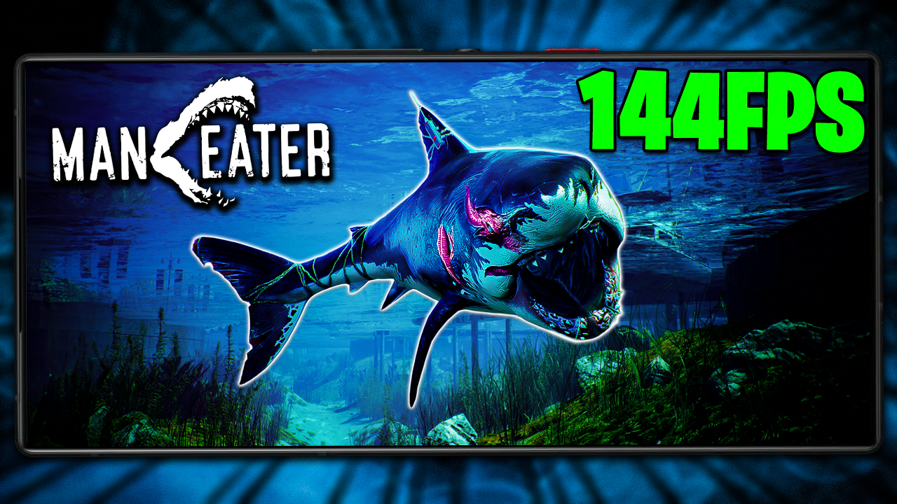 MANEATER CHEGOU PARA CELULAR! | TÁ RODANDO BEM? TESTANDO EM CELULARES FRACOS!