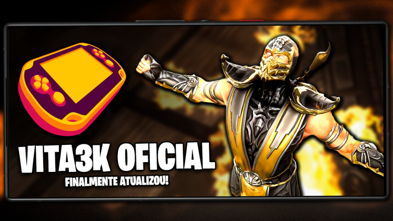 VITA3K OFICIAL FINALMENTE FOI ATUALIZADO! | RODANDO EM MAIS CELULARES FRACOS! | VITA3K PSVITA