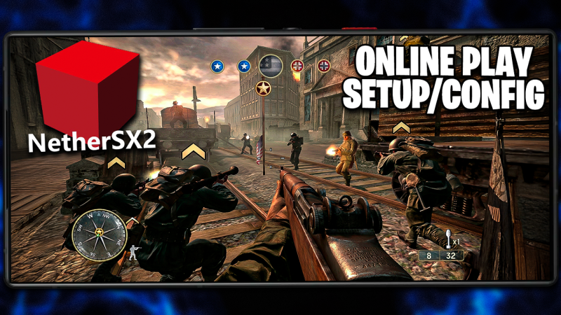 COMO JOGAR PS2 ONLINE NO CELULAR COM O NETHERSX2! | PS2 ONLINE NETHERSX2 PS2 EMULATOR