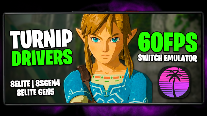 JOGOS DE SWITCH ESTÃO INCRÍVEIS NO 8 ELITE COM NOVOS DRIVERS TURNIP!