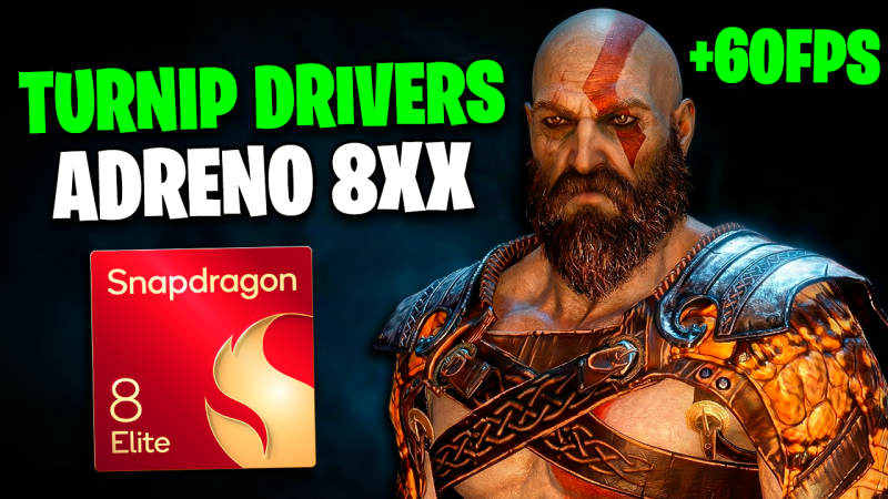 NOVOS DRIVERS TURNIP PARA SNAPDRAGON 8 ELITE, 8 ELITE GEN 5 E 8S GEN 4! | PERFORMANCE INCRÍVEL!