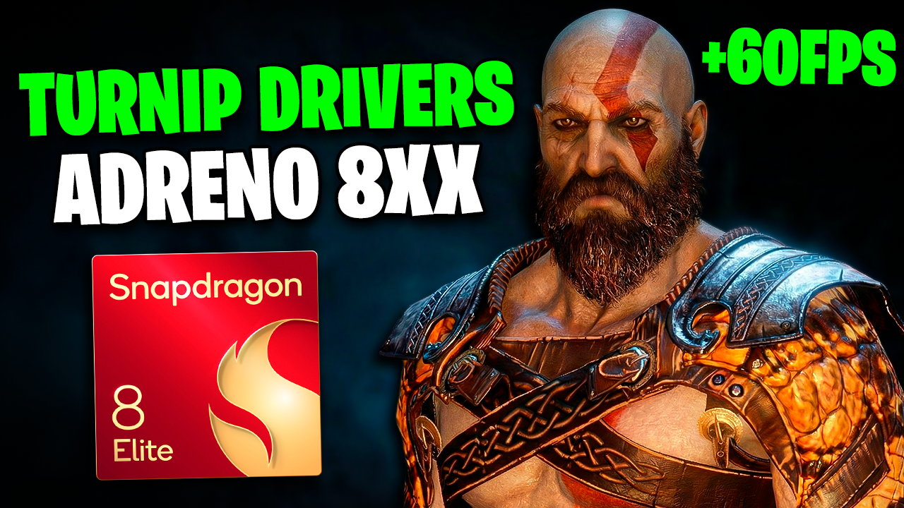 NOVOS DRIVERS TURNIP PARA SNAPDRAGON 8 ELITE, 8 ELITE GEN 5 E 8S GEN 4! | PERFORMANCE INCRÍVEL!