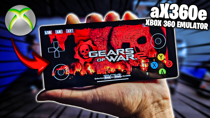 XBOX 360 NO ANDROID É REALIDADE! | aX360e NOVA VERSÃO RODANDO VÁRIOS JOGOS!