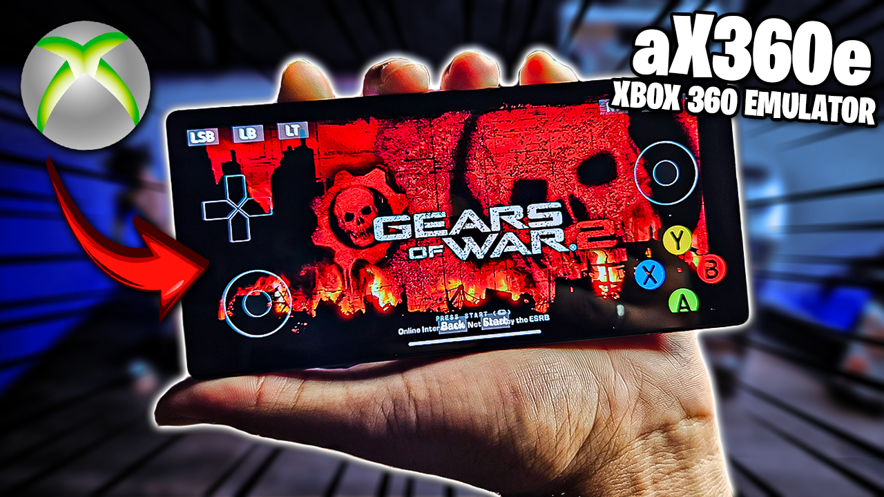 XBOX 360 NO ANDROID É REALIDADE! | aX360e NOVA VERSÃO RODANDO VÁRIOS JOGOS!