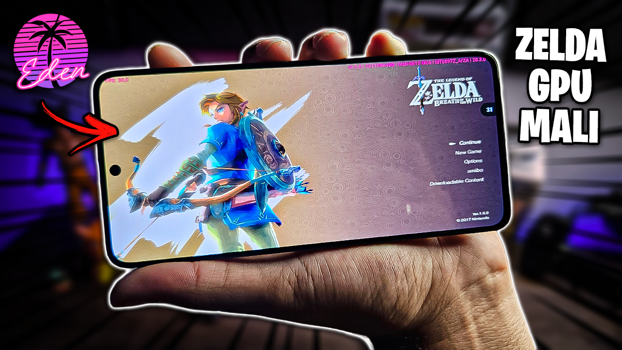 NOVAS MELHORIAS PARA GPU MALI NO EMULADOR DE SWITCH! | EDEN EMULATOR v0.2 RC1