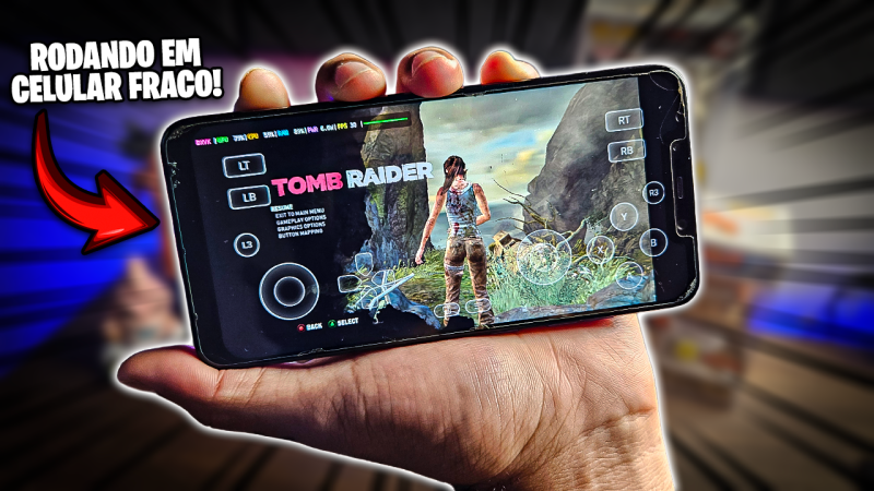 JOGUE TOMB RAIDER MOBILE EM CELULARES NÃO SUPORTADOS!
