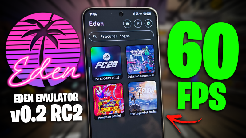 O EMULADOR DE SWITCH ATUALIZOU E FICOU MUITO MELHOR! | EDEN SWITCH EMULATOR v0.2.0 RC2