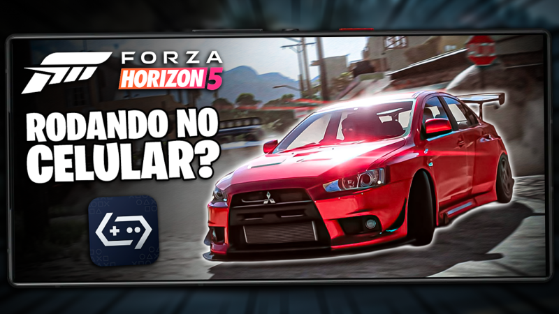 FORZA HORIZON 5 RODANDO NOS CELULARES? QUASE! | FORZA HORIZON 5 GAMEHUB SETTINGS