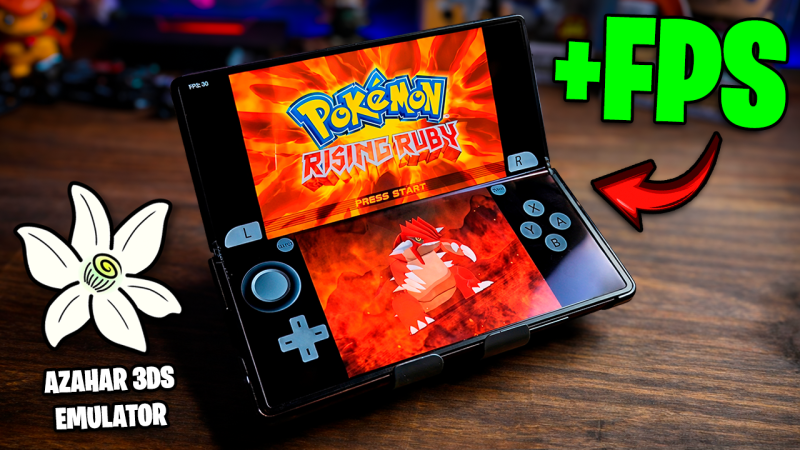 AUMENTO DE PERFORMANCE ABSURDO NA EMULAÇÃO DE 3DS! | AZAHAR 3DS EMULATOR 2125