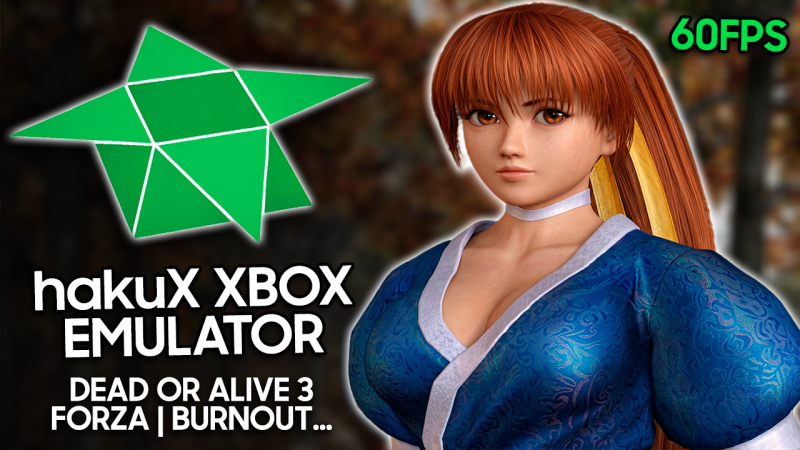 MAIS UM? | hakuX v.0.2.1 EMULADOR DE XBOX ORIGINAL | RODANDO TUDO LISO!