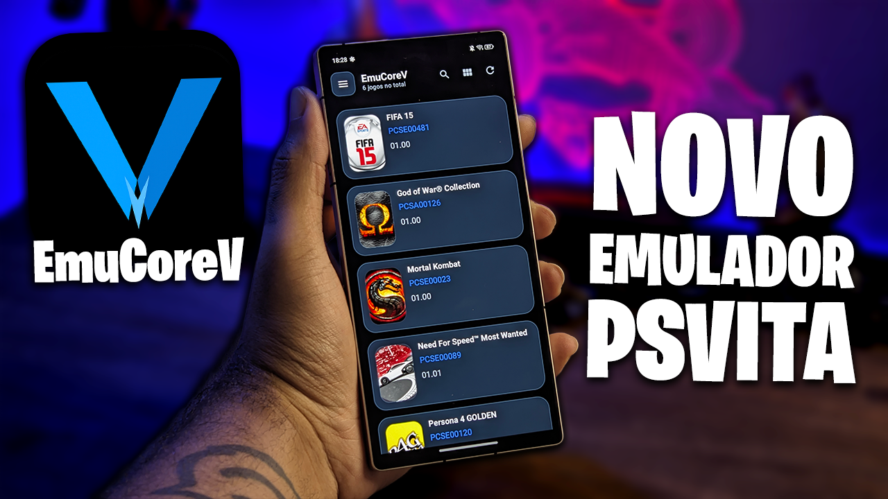 NOVO EMULADOR DE PSVITA CHEGOU! | EmuCoreV | AGORA VAI?