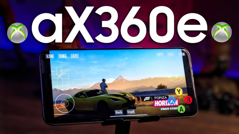 ISSO MUDA TUDO NO EMULADOR DE XBOX 360 PARA ANDROID! | aX360e CUSTOM BUILD