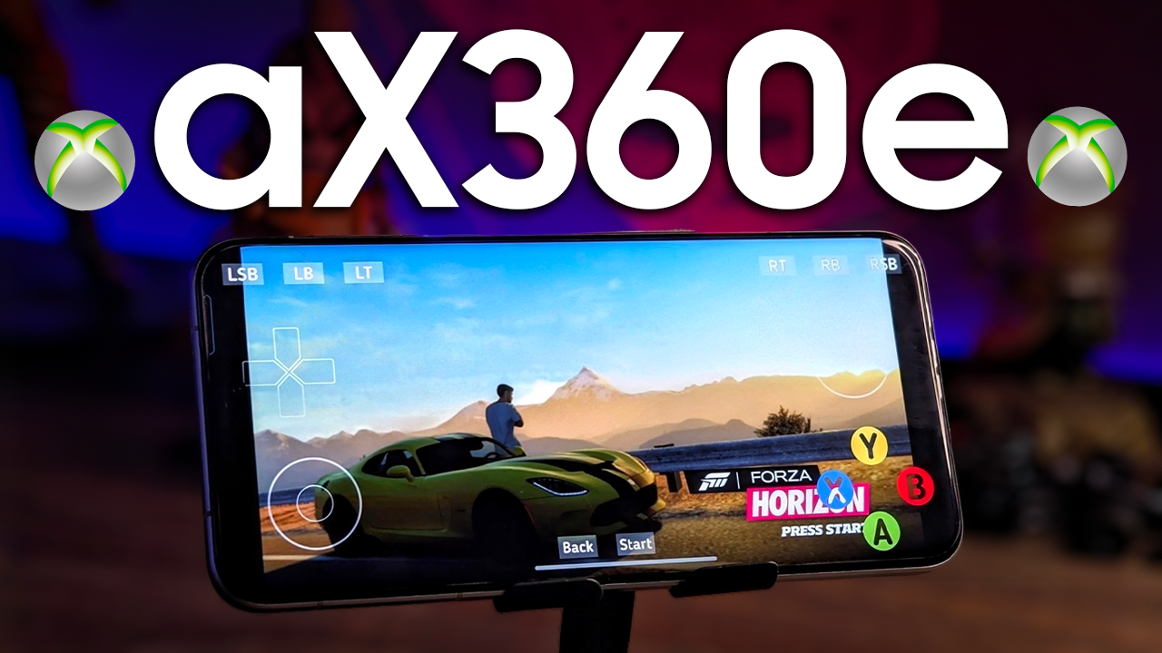 ISSO MUDA TUDO NO EMULADOR DE XBOX 360 PARA ANDROID! | aX360e CUSTOM BUILD
