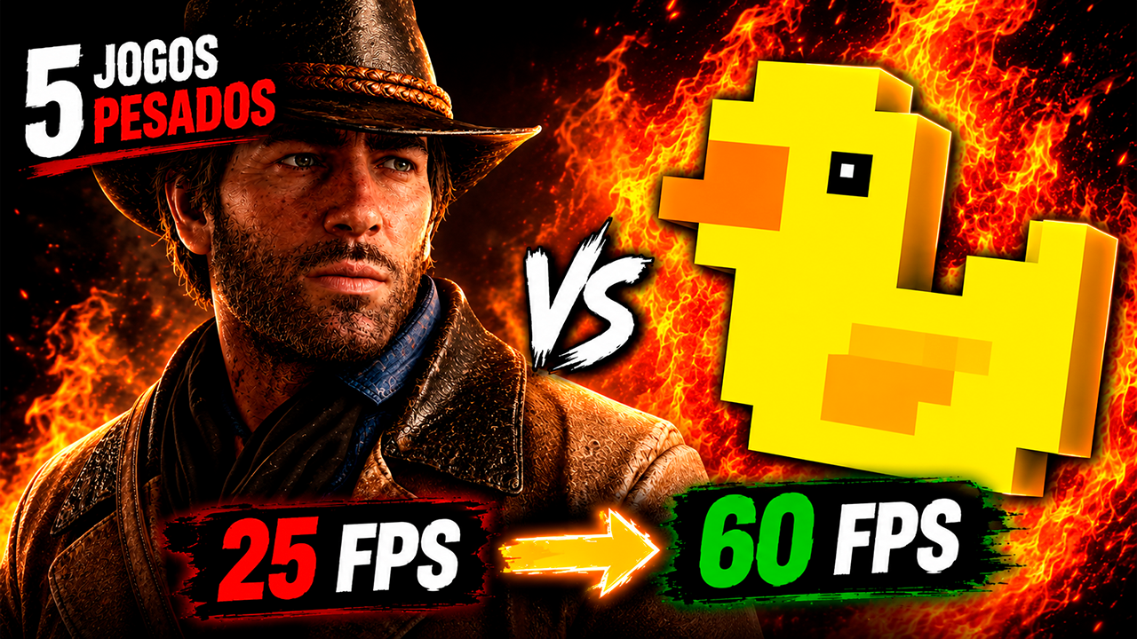 GERAÇÃO DE QUADROS contra JOGOS DE PC NO CELULAR! | GTA 5 100FPS NO ANDROID!