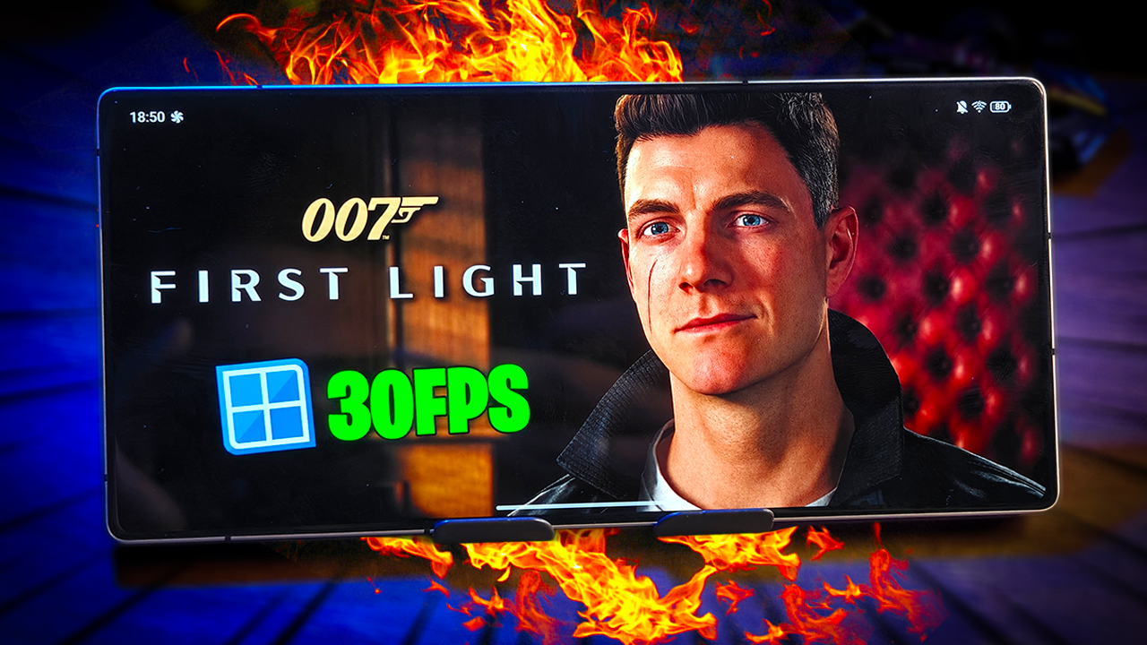 007 FIRST LIGHT A 30FPS NO CELULAR! | EVOLUÇÃO ABSURDA DOS EMULADORES DE PC!