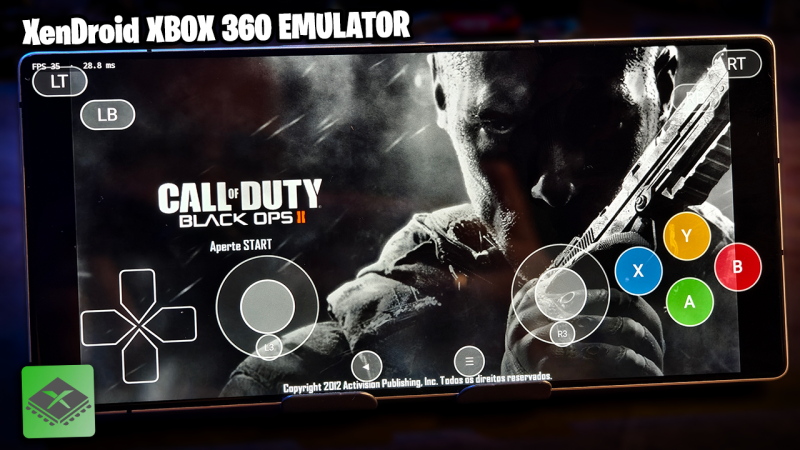 CALL OF DUTY BLACK OPS 2 RODANDO NOS CELULARES COM O EMULADOR DE XBOX 360! | XenDroid COD Black Ops 2