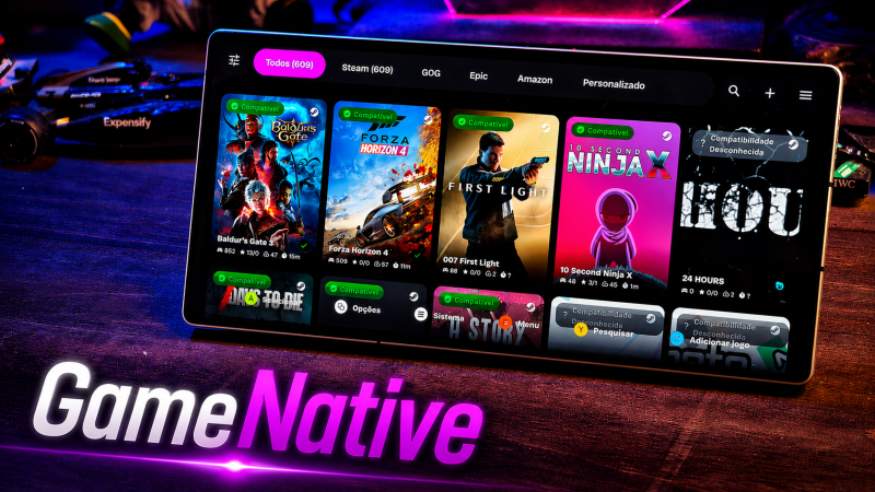 GAMENATIVE v1.1.1 CHEGOU! | DIRECTX 12 EM GPU MALI, SUPORTEA MODS E MAIS PERFORMANCE!