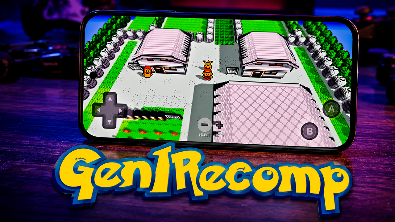 FIZERAM POKÉMON RECOMPILED PARA CELULAR! | Gen1Recomp