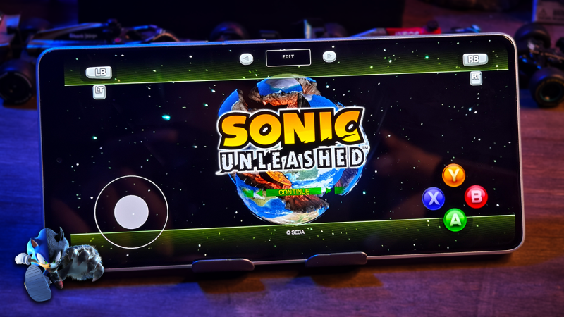 SONIC UNLEASHED RECOMPILED CHEGOU NO CELULAR!