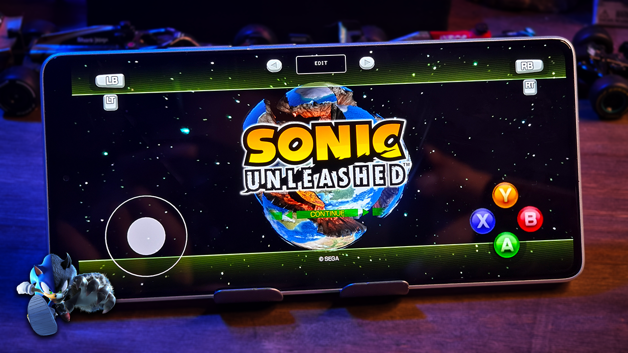 SONIC UNLEASHED RECOMPILED CHEGOU NO CELULAR!