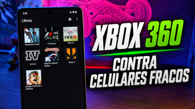 TESTEI A NOVA VERSÃO DO XENDROID EM CELULARES MAIS FRACOS! | Xendroid XBOX 360 MOBILE