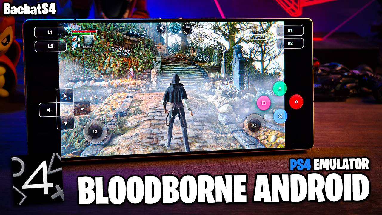 AGORA BLOODBORNE RODA NOS CELULARES! | BachataS4 PS4 EMULATOR ANDROID