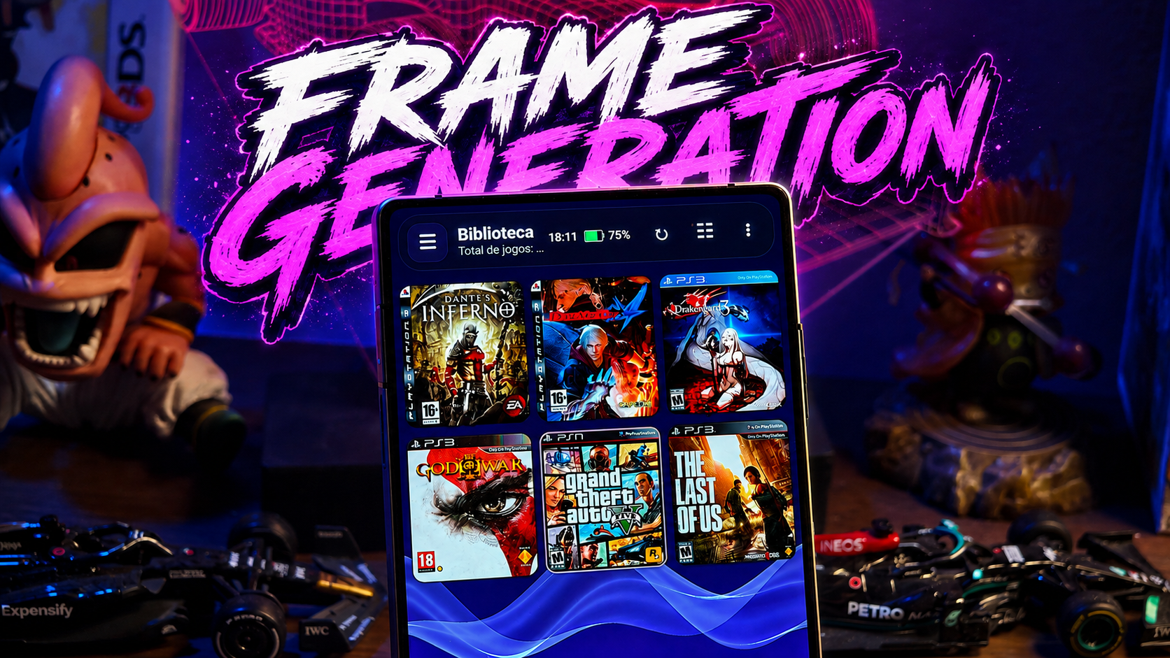 FRAME GENERATION CHEGOU NO ARMSX3! | EMULADOR DE PS3 COM MAIS PERFORMANCE PARA GOD OF WAR 3!