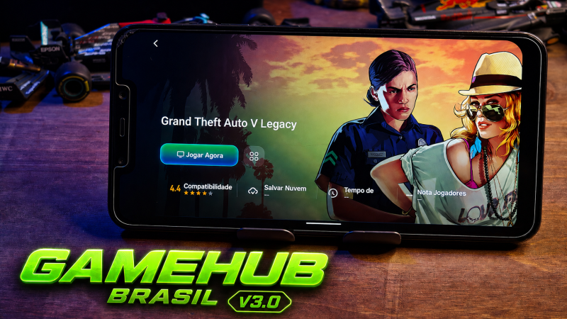 NOVO GAMEHUB BRASIL v3.0 | DESEMPENHO INCRÍVEL PRA CELULARES INTERMEDIÁRIOS!