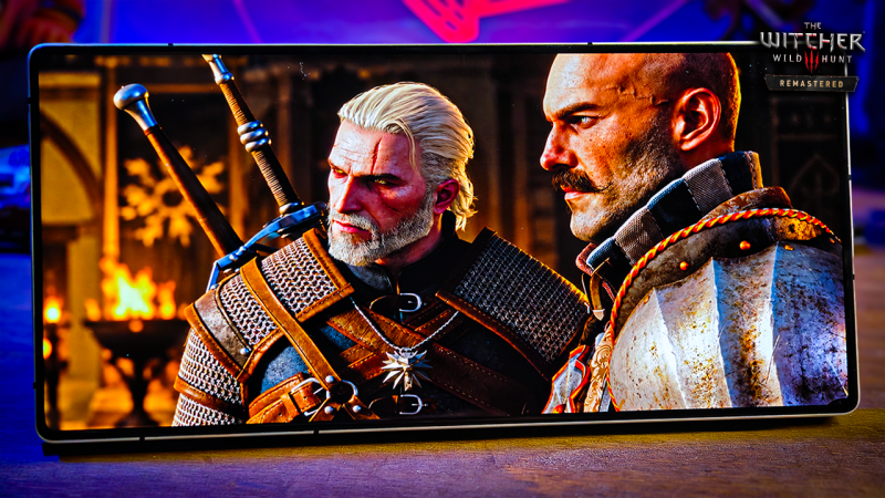 THE WITCHER 3 REMASTERED JÁ RODA NOS CELULARES????