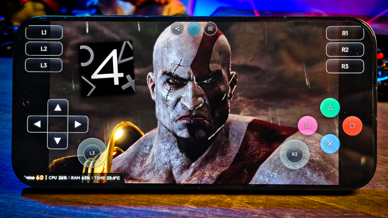 GOD OF WAR 3 REMASTER E JOGOS DE PS4 RODANDO EM GPU MALI! | BACHATA S4 0.2.4 PS4 EMULATOR