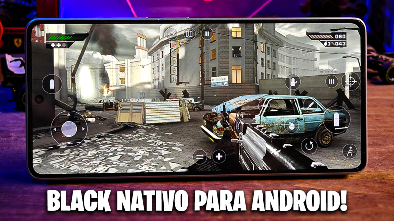 BLACK NATIVO PARA ANDROID! RODANDO LISO EM CELULAR FRACO!